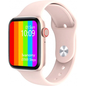 Смарт часы Watch 6 с ЭКГ pink