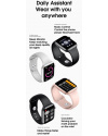 Купить Смарт годинник Watch 6 с ЭКГ pink
