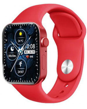 Смарт часы N76 44mm red