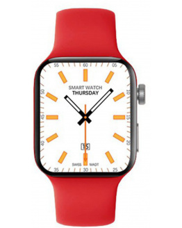 Купить Смарт годинник N76 44mm red в Украине
