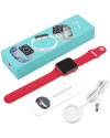 Купить Смарт часы N76 44mm red