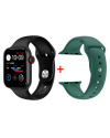 Купить Смарт годинник Watch Z32 PRO 44mm Aluminium black/green (2 ремешка)