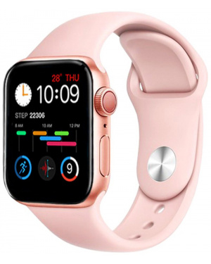 Смарт годинник Watch Z32 PRO 44mm Aluminium pink/white (2 ремешка)
