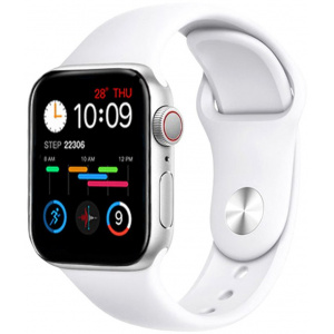 Смарт часы Watch Z32 PRO 44mm Aluminium white/red (2 ремешка)