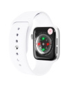 Купить Смарт годинник Watch Z32 PRO 44mm Aluminium white/red (2 ремешка)