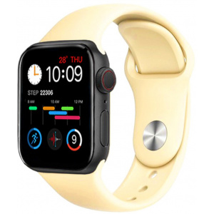 Смарт часы Watch Z32 PRO 44mm Aluminium yellow/rainbow (2 ремешка)