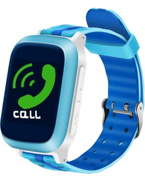 Дитячий смарт годинник з GPS трекером DS18 blue