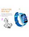 Купить Детские смарт часы с GPS трекером DS18 blue