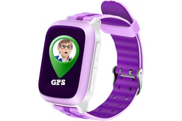 Детские смарт часы с GPS трекером UWatch DS18 pink