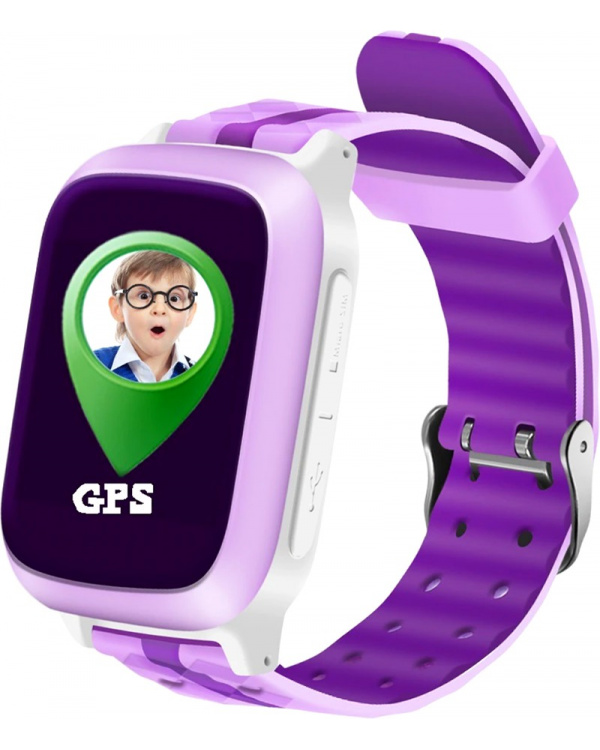 Детские смарт часы с GPS трекером DS18 pink