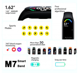 Купить Фитнес браслет M7 olive в Украине