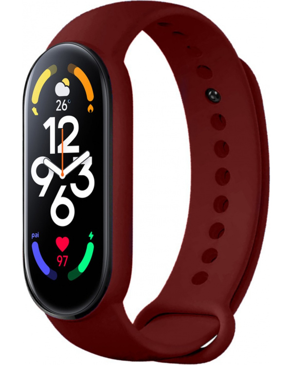 Фитнес браслет M7 wine-red