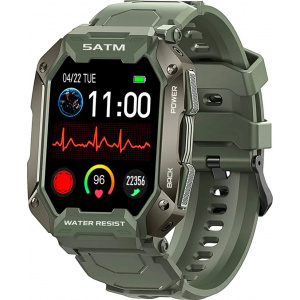 Смарт годинник тактичний C20 green