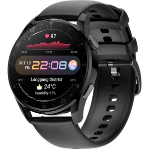 Смарт часы DT3 с ЭКГ black