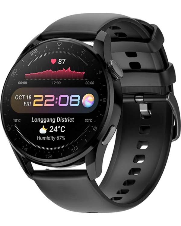 Смарт часы DT3 с ЭКГ black