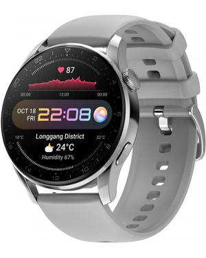 Смарт часы DT3 с ЭКГ grey