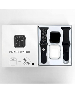 Смарт годинник + навушники 3 в 1 T55 Pro Max Black
