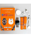 Купить Смарт часы + наушники 3 в 1 Watch 9 Orange