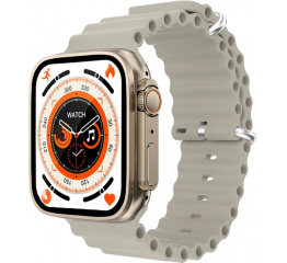 Смарт часы Watch 8 Ultra Light grey