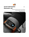 Купить Смарт часы Watch 8 Ultra Silver-Orange
