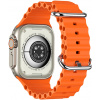 Купить Смарт часы Watch 8 Ultra Silver-Orange