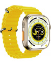 Купить Смарт часы Watch 8 Ultra Silver-Yellow