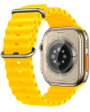 Купить Смарт часы Watch 8 Ultra Silver-Yellow