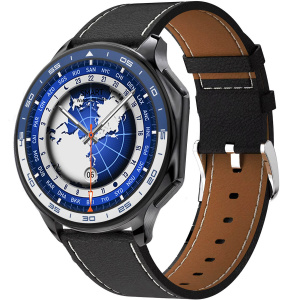 Купить Смарт часы Watch X Black Leather