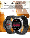 Купить Смарт часы Watch X Black Leather