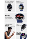 Купить Смарт часы Watch X Black Leather