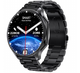 Купить Смарт часы Watch X Black Metal в Украине