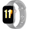 Купить Смарт-часы i11 (2026) 2.29" AMOLED Always-On, металл, ультратонкие, звонки, ЭКГ, Серые